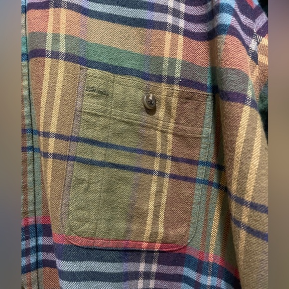 Polo Ralph Lauren Men’s Big and Tall Plaid Button Shirt - Picture 12 of 12